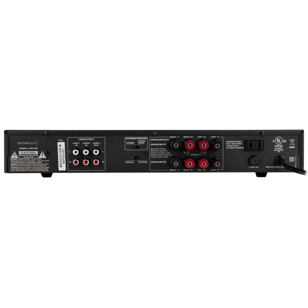 Main product image for Dayton Audio APA100 2-Input Stereo Amplifier 60 WPC 300-590